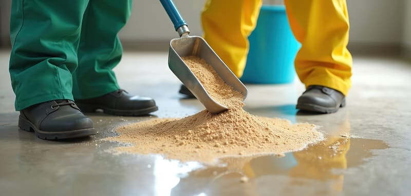 chemical spill cleanup