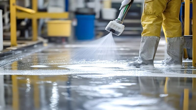 How Industrial Pressure Washing Improves Safety